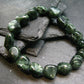 Seraphinite Clinochlore Genuine Bracelet ~ 7 Inches ~ 12mm Tumbled Beads