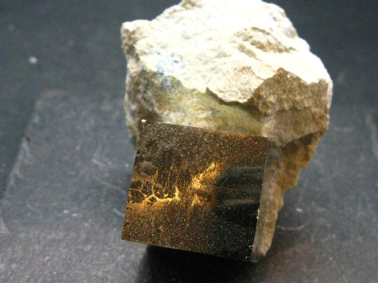 Perfect Pyrite Cube Cluster from Spain - 2.4"