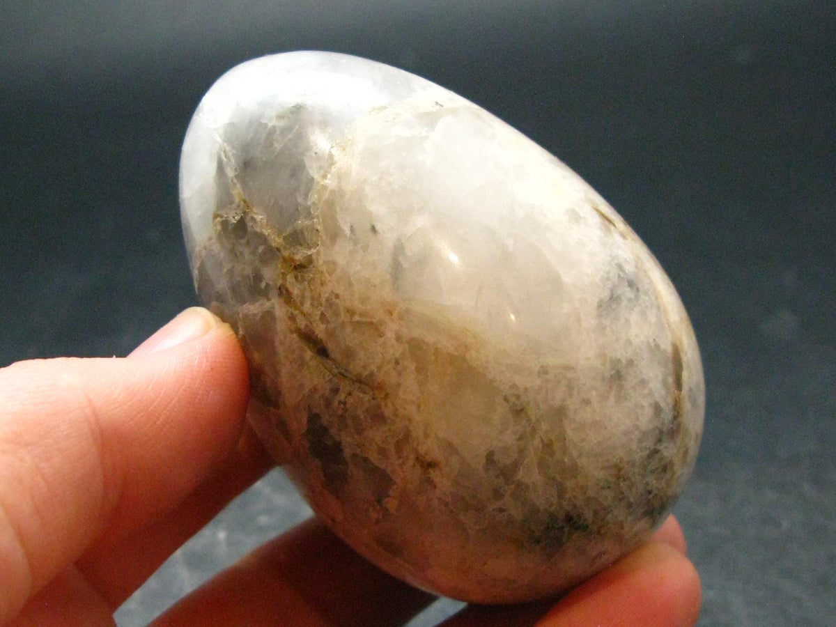 Blue Kyanite Egg From Brazil - 2.5"
