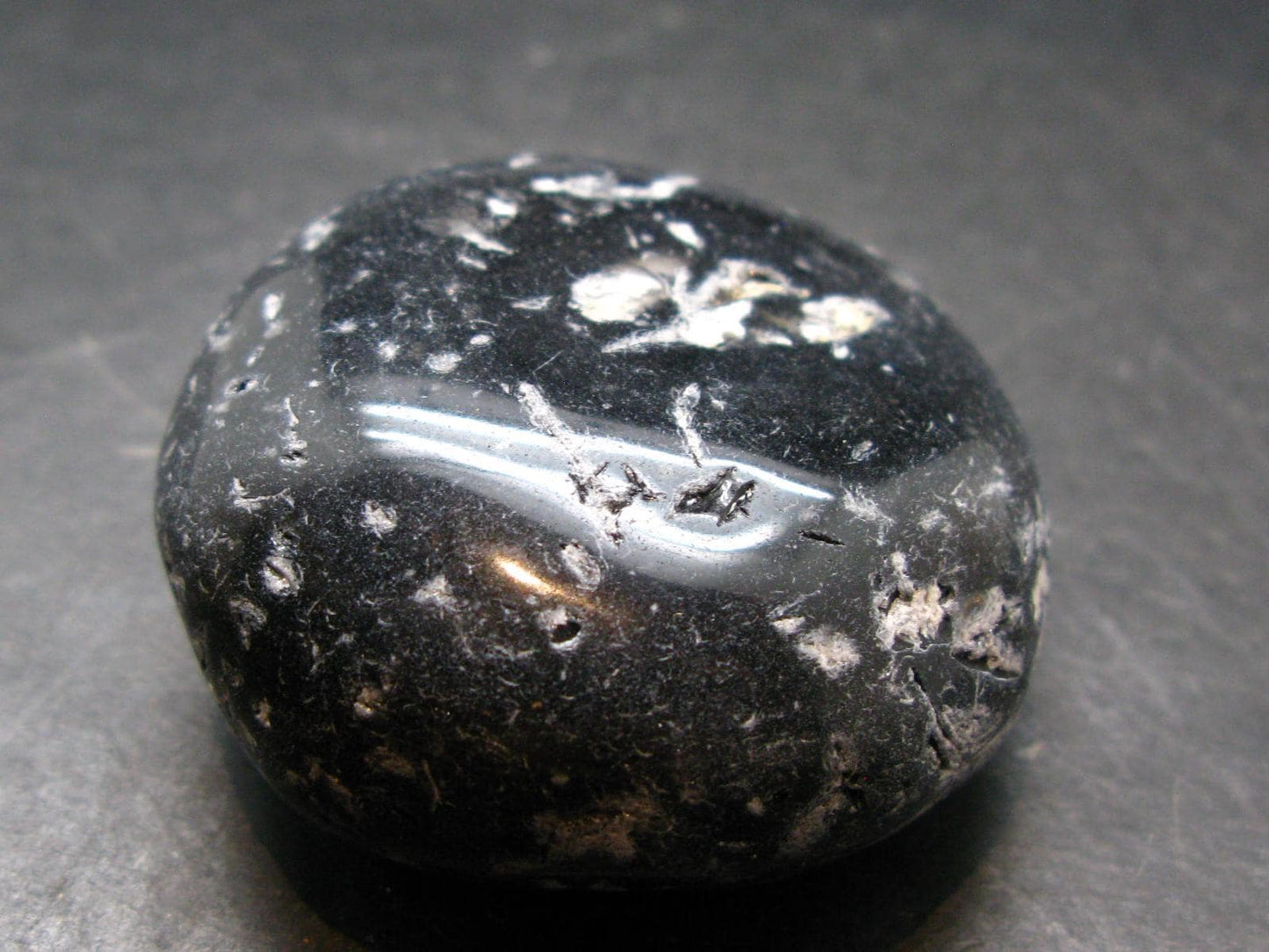 Cintamani Pearl of Fire Tumbled Stone from Indonesia - 2.2" - 117.33 Grams