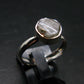 Phenakite Phenacite Crystal Silver Ring From Brazil - Size 6 - 2.06 Grams