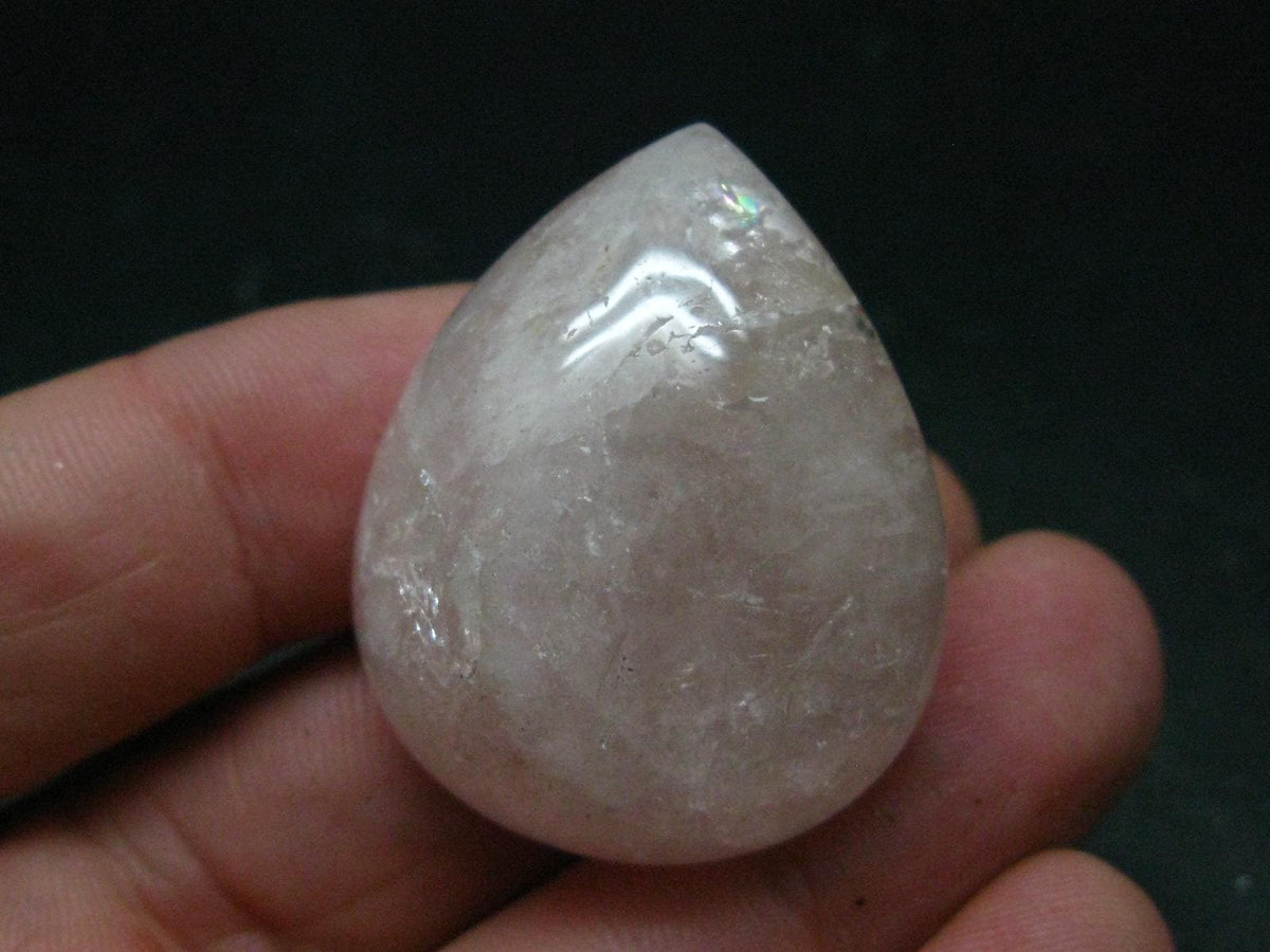 Genuine Pink Morganite Tumbled Stone From Brazil - 1.6" - 28.29 Grams
