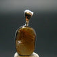 Rare Herderite Crystal Silver Pendant from Brazil - 0.7" - 1.14 Grams