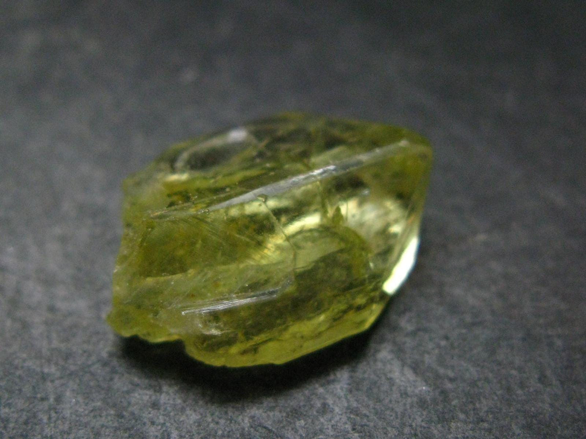 Brazilianite Crystal From Brazil - 0.8" - 3.0 Grams