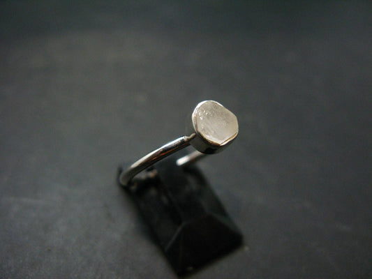 9.25 Carat Phenakite Phenacite Sterling Silver Size 7 Ring from Brazil