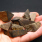 Rare Lot Of 10 Chondrite Meteorite Stones From Africa - 42.65 Grams