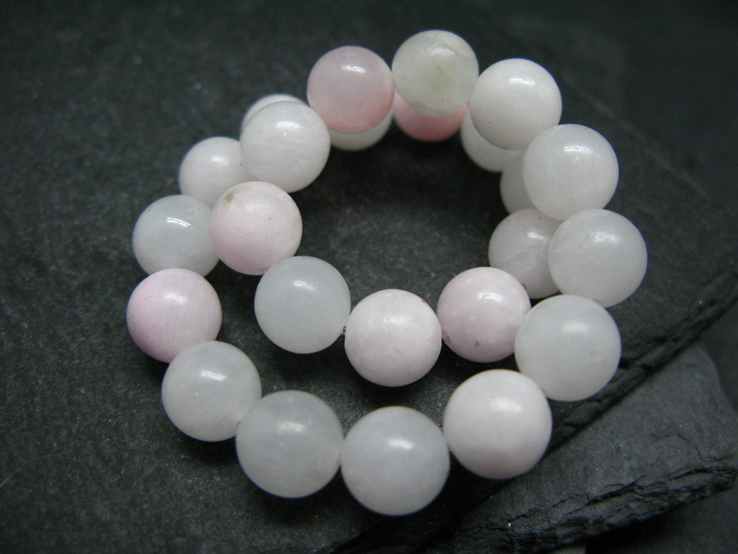 Pink Calcite Genuine Bracelet ~ 7 Inches ~ 8mm Round Beads
