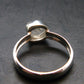 Gray Herderite Silver Ring from Africa - Size 6 - 1.93 Grams