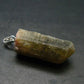 Green Apatite Crystal Silver Pendant From Portugal - 1.2" - 5.27 Grams
