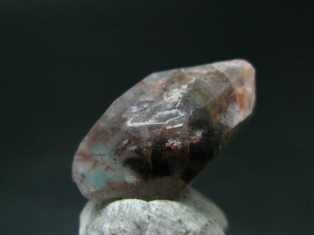 Ajoite In Quartz Crystal From South Africa - 0.8" - 11.41 Carats