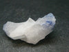 Dumortierite In Quartz Crystal From Brazil - 1.4" - 10.0 Grams