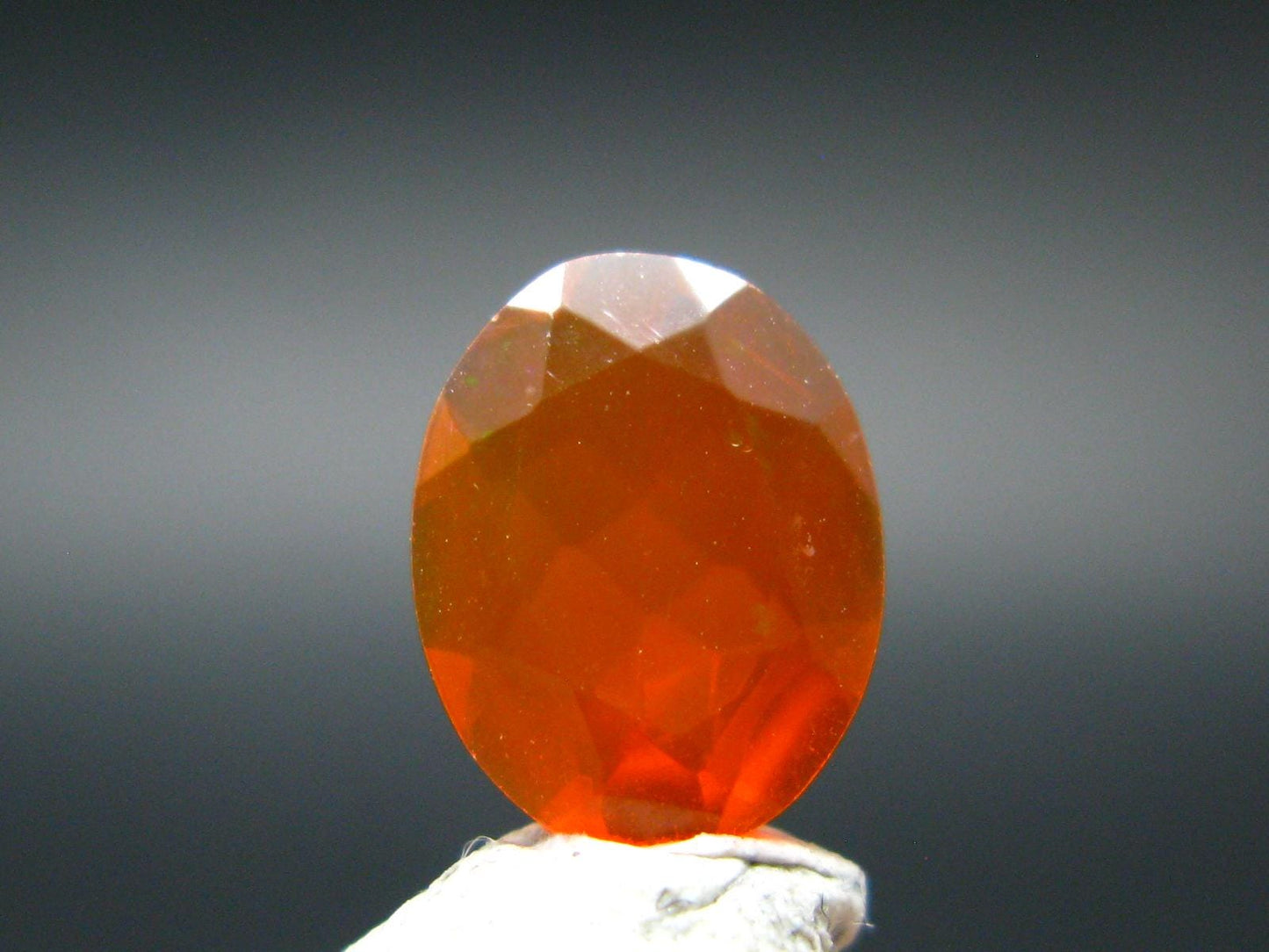 Fire Opal Cut Stone From Mexico - 0.76 Carats