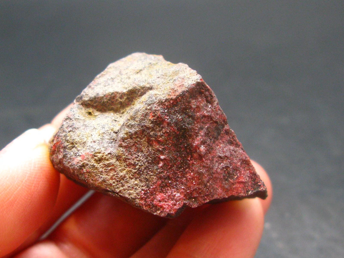 Rare Cinnabar Raw Piece From Spain - 1.6" - 40.0 Grams