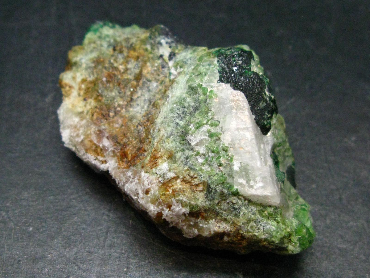 Rare Uvarovite Garnet Cluster from Finland - 33.59 Grams