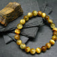 Golden Tiger Eye Genuine Bracelet ~ 7 Inches ~ 8mm Round Beads