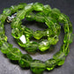 Gem Olivine Peridot Beads Necklace From Pakistan - 17"