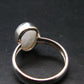 Natrolite Silver Ring From Russia - 2.46 Grams - Size 6