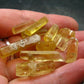 Lot of 10 Gem Heliodor Golden Beryl Crystals From Tajikistan - 10.88 Grams