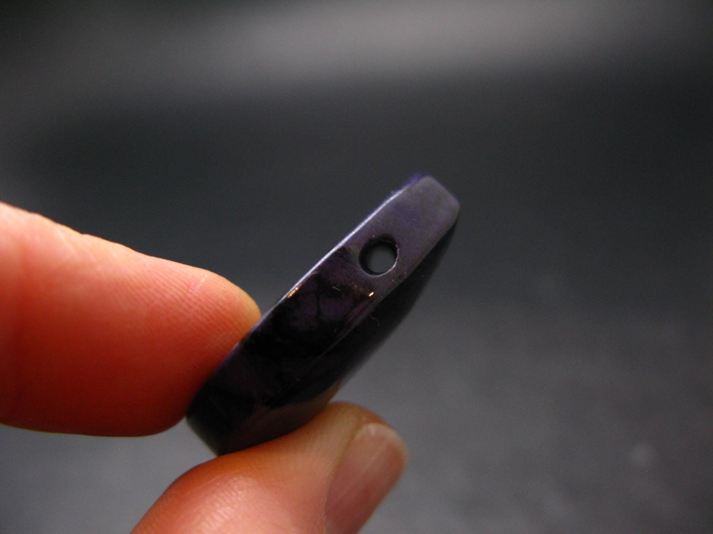 Sugilite Metal Free Pendant From South Africa - 1.1" - 8.54 Grams