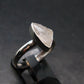 Natrolite Silver Ring From Russia - 2.07 Grams - Size 8
