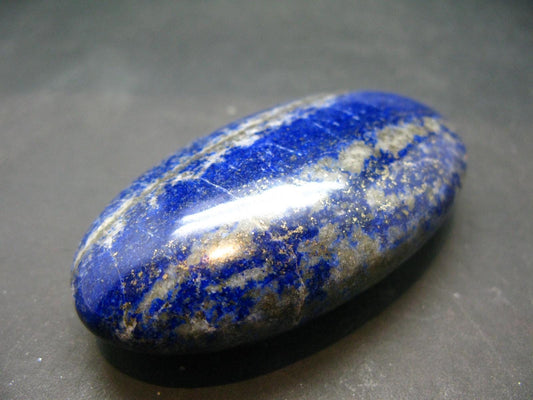 Lapis Lazuli Lazurite Tumbled Stone From Afghanistan - 2.7"