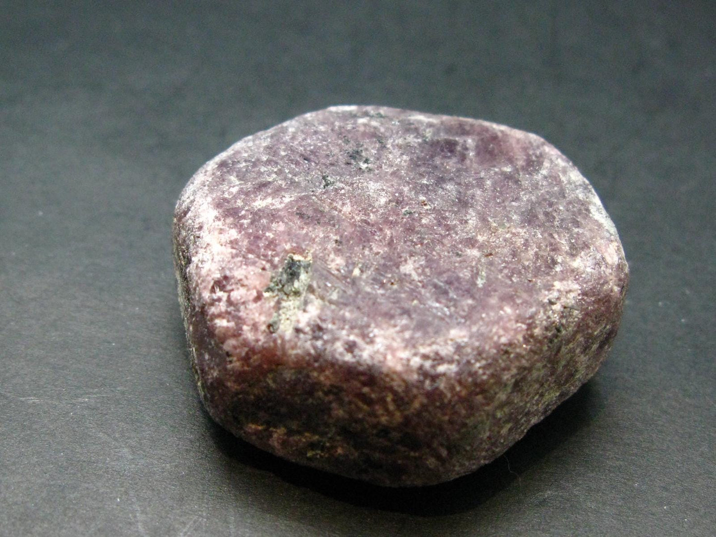 Reddish-Maroon Hexagonal Terminated Ruby Crystal from India - 2.0" - 95.91 Grams