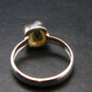 Green Herderite Silver Ring From Brazil - 2.05 Grams - Size 6