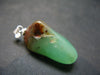 Chrysoprase Silver Pendant From Australia - 1.2" - 5.14 Grams