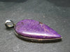 Sugilite Silver Pendant From South Africa - 2.2"