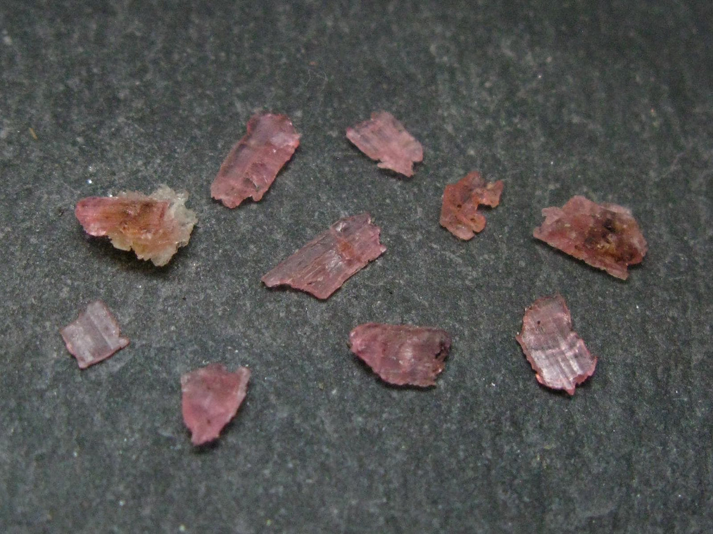 Lot of 10 Rare Gem Vayrynenite Crystals From Pakistan - 1.71 Carats