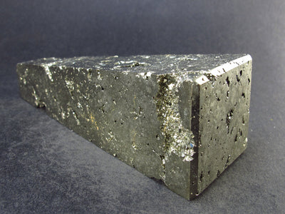 Pyrite Crystal Obelisk Pyramid from Peru - 4.4" - 315 Grams