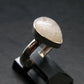 Natrolite Silver Ring From Russia - 2.33 Grams - Size 6