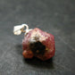 Raspberry Grossular Garnet Pendant From Mexico - 0.7" - 1.83 Grams