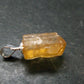 Imperial Topaz Crystal Pendant From Brazil - 0.8" - 2.34 Grams