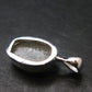 Phenakite Phenacite Crystal Silver Pendant From Brazil - 0.7" - 1.21 Grams