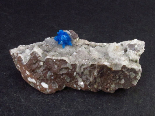 Cavansite on Stilbite Cluster From India - 2.1" - 27.4 Grams