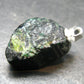 Rare Usambara Chrome Tourmaline Crystal Silver Pendant From Tanzania - 0.9" - 3.07 Grams