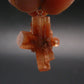Terminated Aragonite Crystal Silver Pendant from Morocco - 1.3" - 6.20 Grams