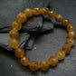 Rare Golden Apatite Genuine Bracelet From Mexico ~ 7 Inches ~ 10mm Facetted Beads
