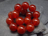 Carnelian Genuine Bracelet ~ 7 Inches ~ 12mm Round Beads