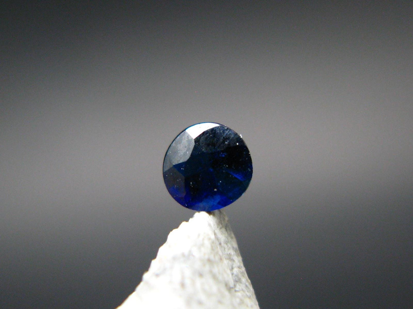 Rare Lazulite Cut Stone from Canada - 0.10 Carats - 3x3mm