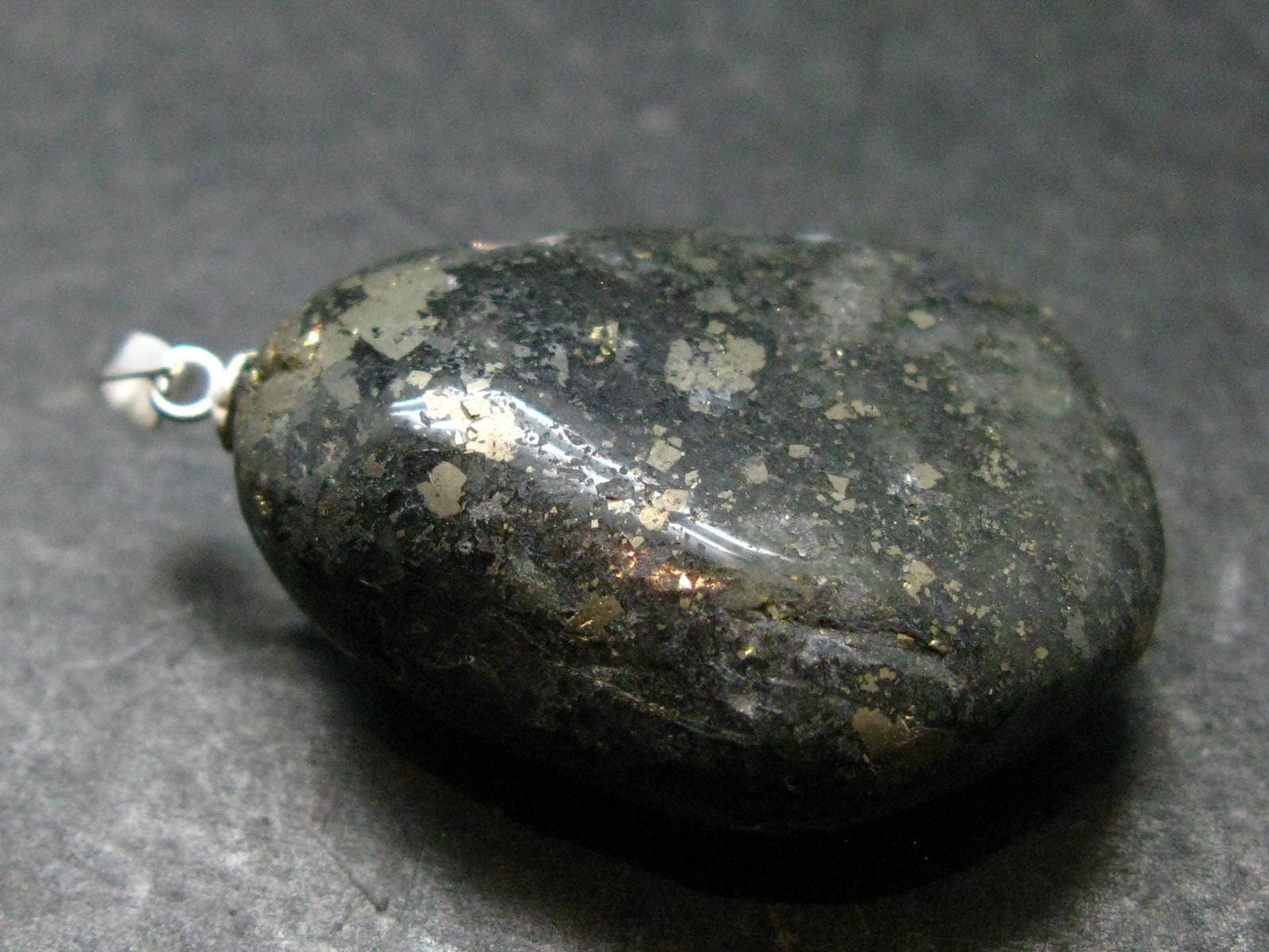 Healers Gold Silver Pendant From USA - 1.6" - 17.61 Grams