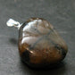 Perfect Cross-Shaped Andalusite (Variety of Chiastolite) Polished Silver Pendant from China - 1.2" - 10.49 Grams