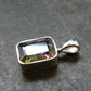 Gem Watermelon Tourmaline Crystal Silver Pendant From Brazil - 0.6" - 1.36 Grams