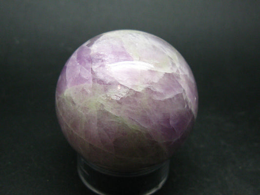Natural Multicolored Spodumene Kunzite Hiddenite Sphere Ball From Madagascar - 1.7"