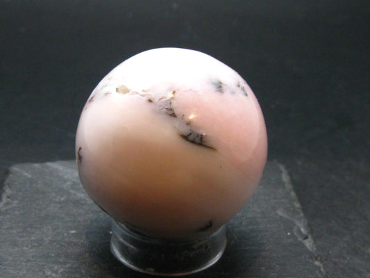 Rare Pink Opal Ball Sphere from Peru - 135.81 Grams - 2.0"