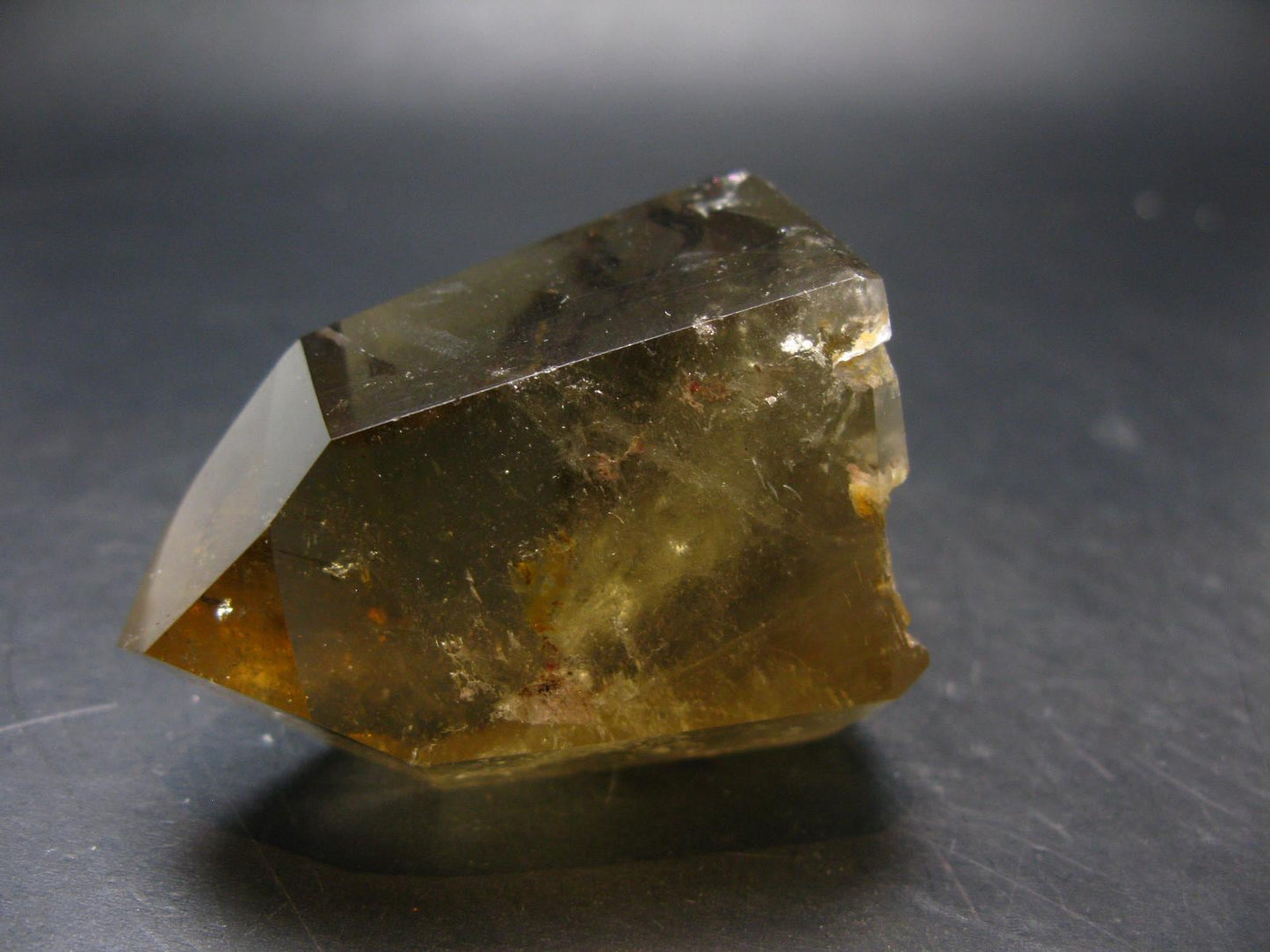 Citrine Unheated Polished Crystal From Brazil - 2.3" - 149.34 Grams