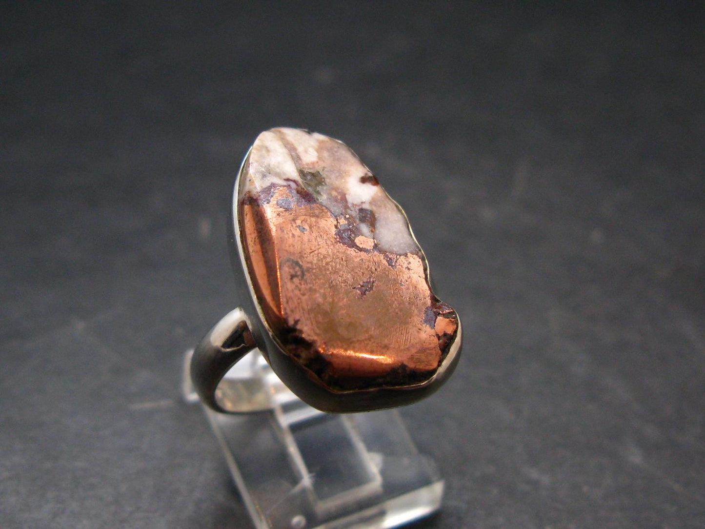 Copper Silver Ring from Michigan - 9.04 Grams - Size 9