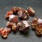 Lot of 10 Dark Red Vanadinite Cluster From Morocco - 77.51 Grams