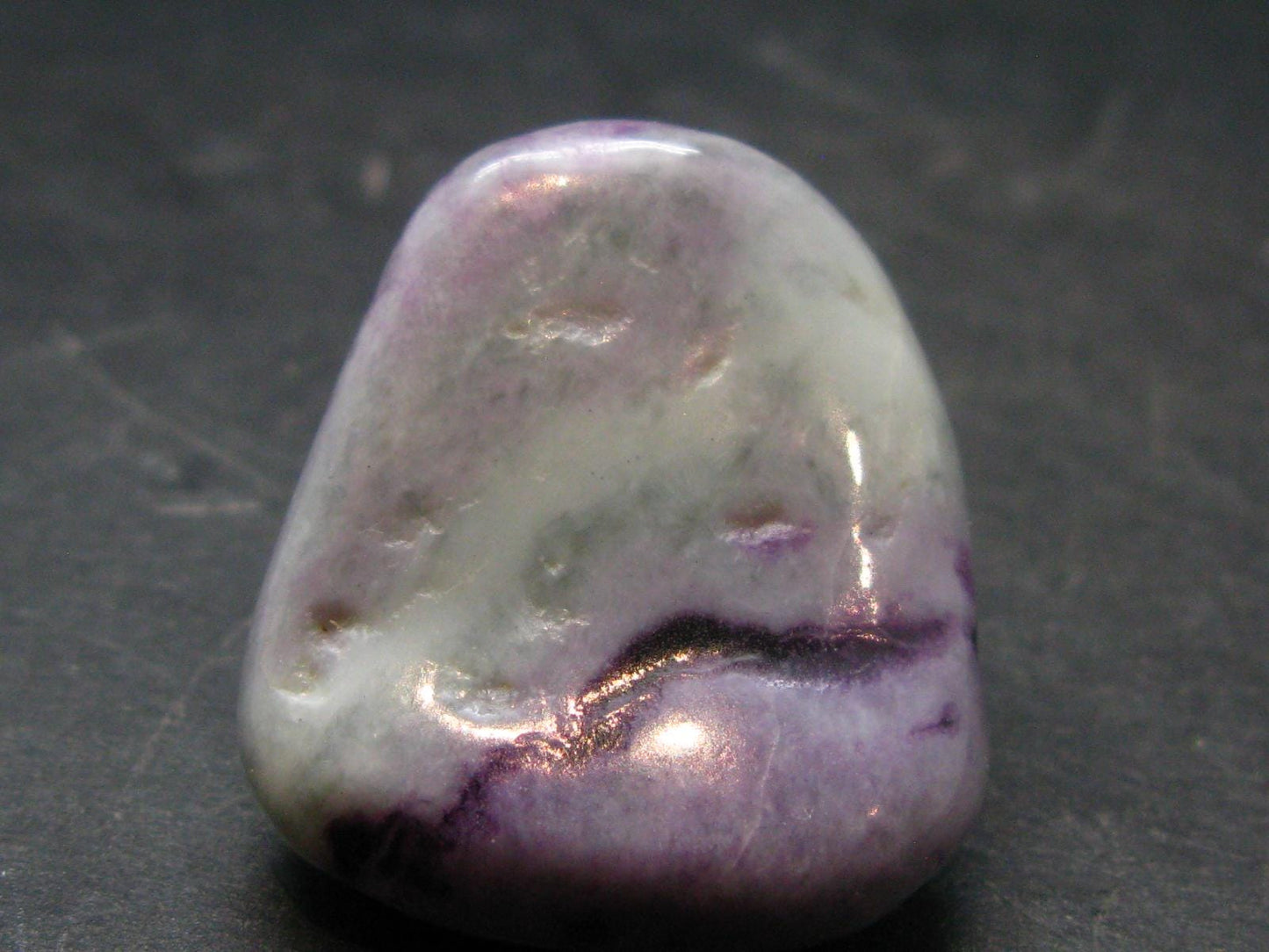 Very Rare Kammerrerite Chrome Clinochlore Tumbled Stone from Turkey - 1.1" - 19.12 Grams
